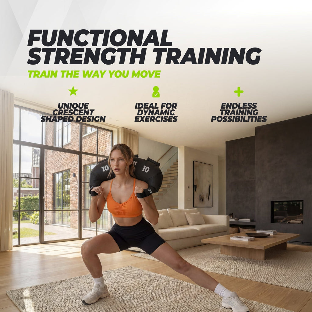 VirtuFit Bulgarian Bag - Fitnessbag - 10 kg