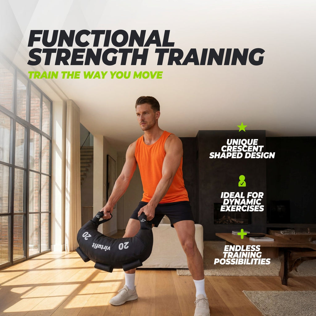 VirtuFit Bulgarian Bag - Fitnessbag - 20 kg
