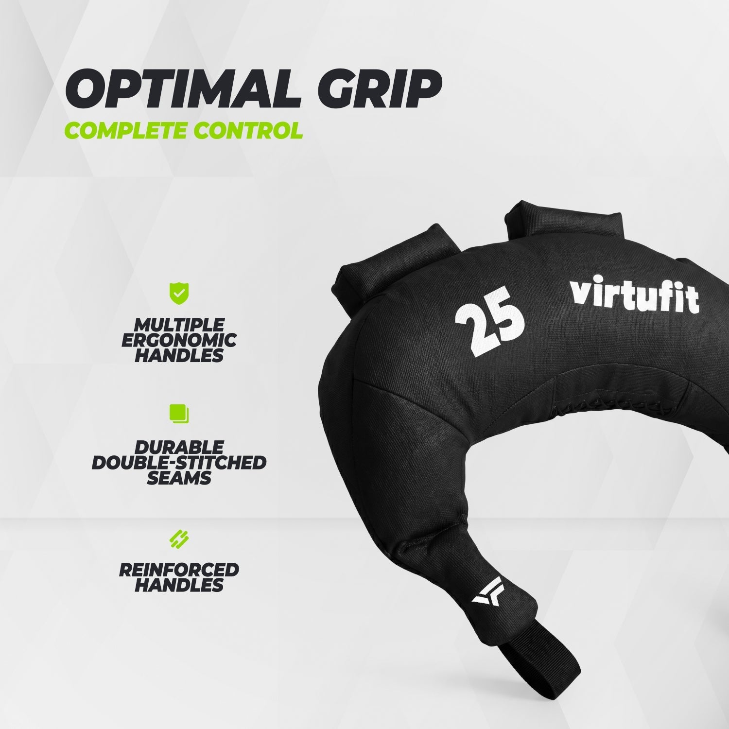 VirtuFit Bulgarian Bag - Fitnessbag -  25 kg