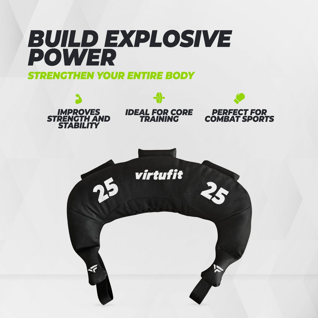 VirtuFit Bulgarian Bag - Fitnessbag -  25 kg
