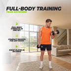 VirtuFit Verstelbare Dumbbellset Pro 20 kg - 2 x 10 kg - Inclusief koffer - Tweedekans
