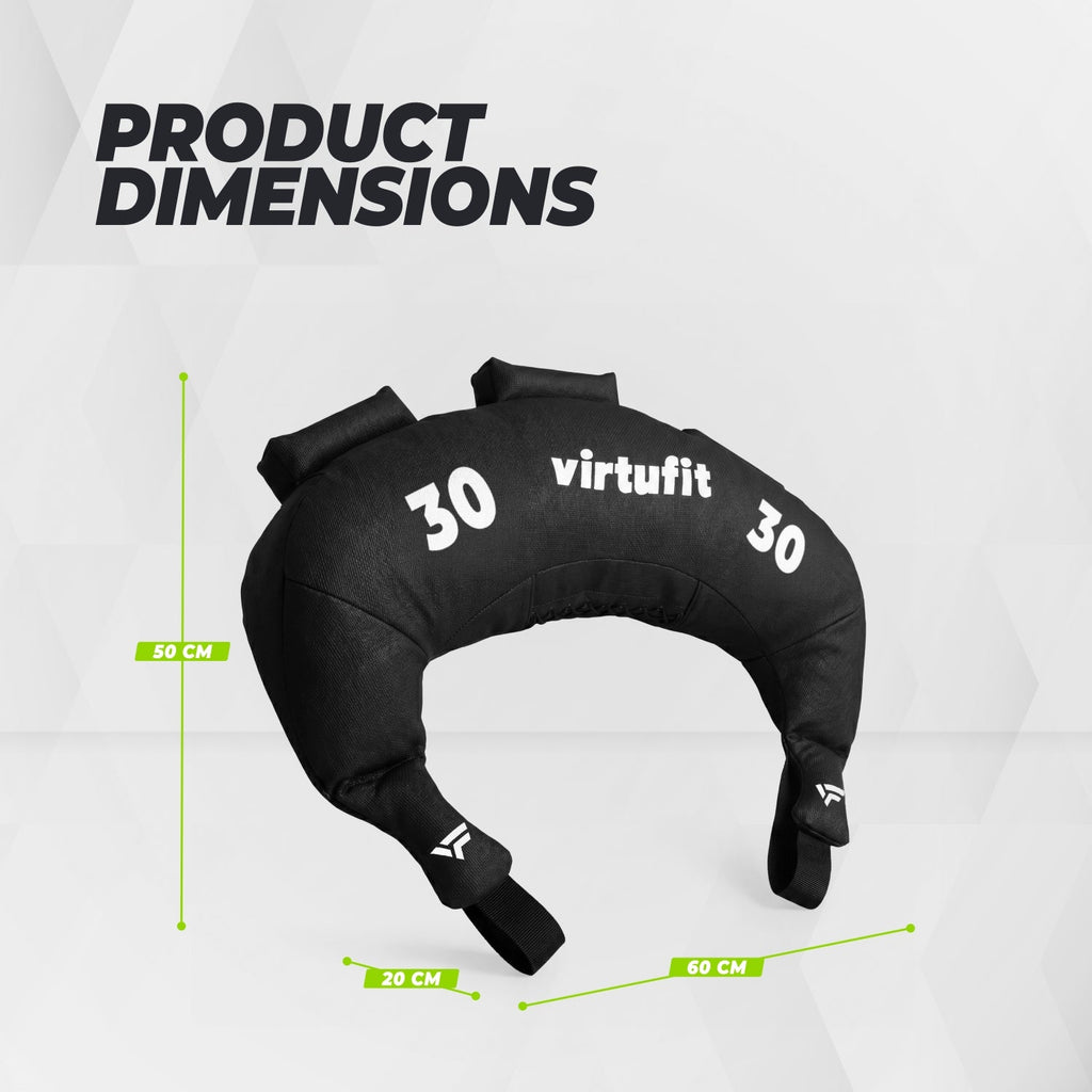VirtuFit Bulgarian Bag - Fitnessbag -  30 kg - Tweedekans