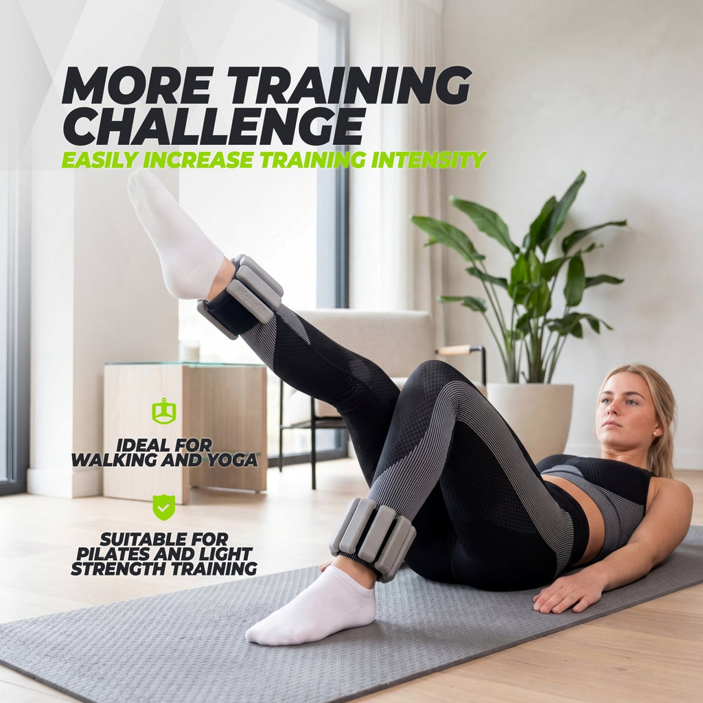 VirtuFit Enkel- en Polsgewichten Pro 2 x 1000 gr - Tweedekans
