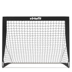 VirtuFit Pop-Up Voetbaldoelen Set - Voetbalgoals - 120 x 90 cm - Zwart