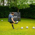 VirtuFit Voetbaldoel Pro met Doelwand - Voetbal Goal - 170 x 110 cm - Tweedekans