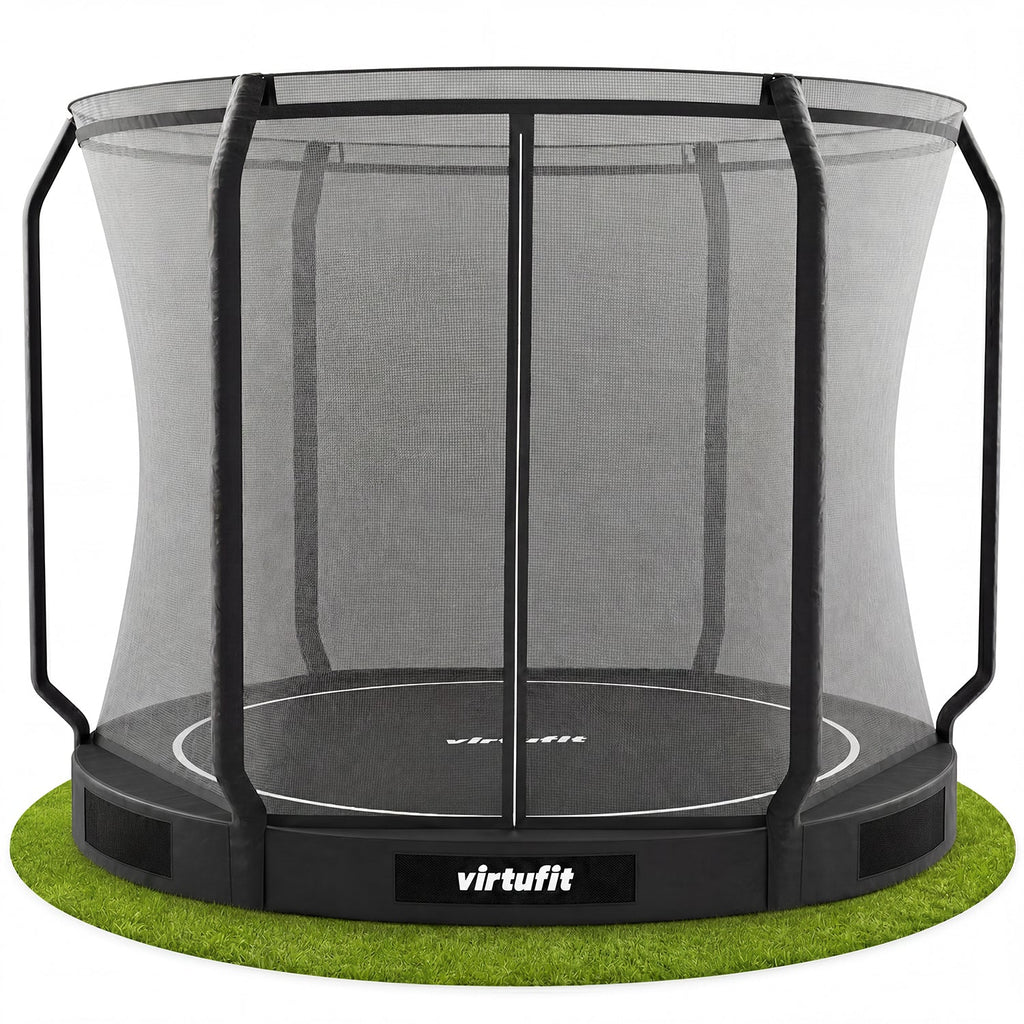 VirtuFit Inground Trampoline 251 cm Inclusief Veiligheidsnet - Tweedekans