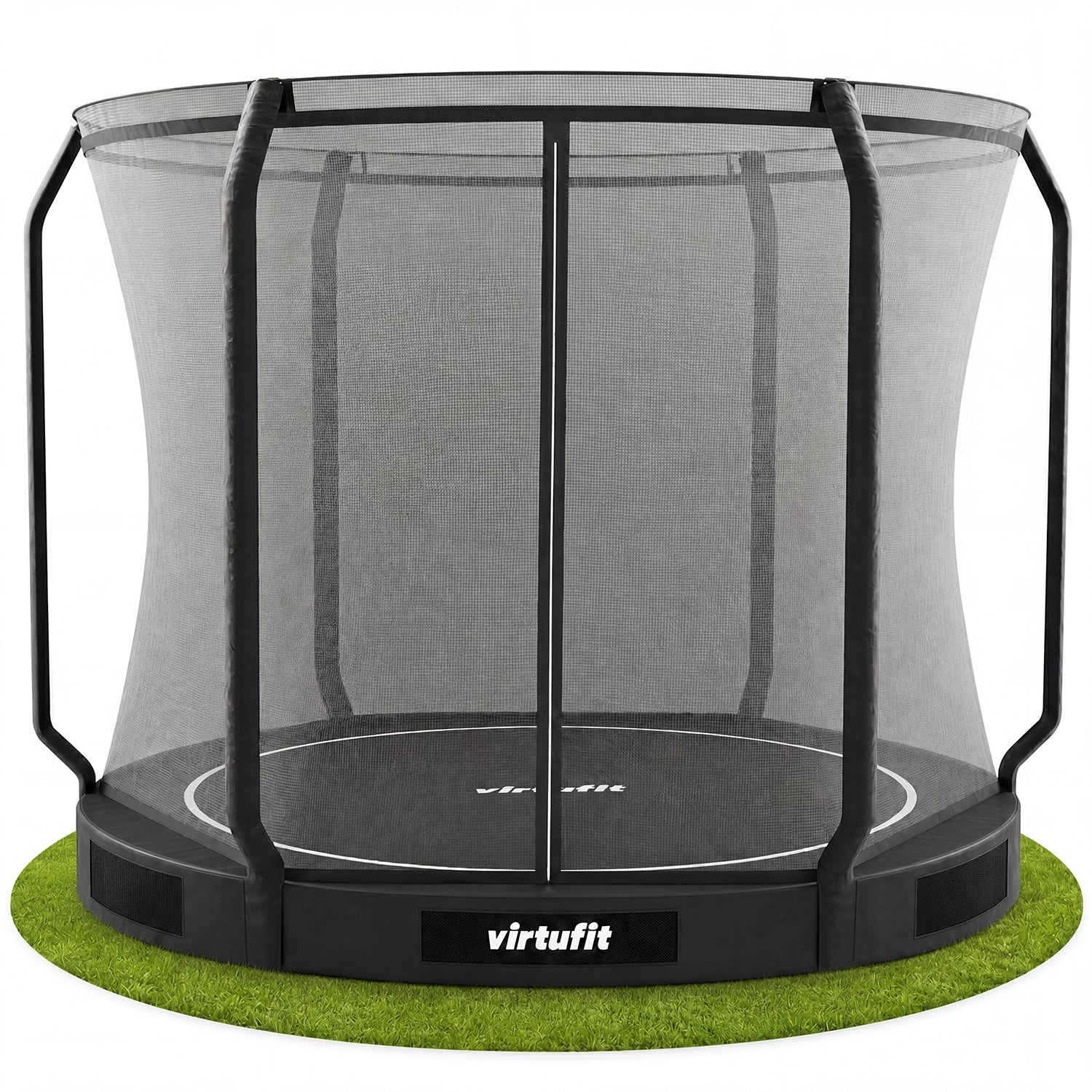 VirtuFit Inground Trampoline 251 cm Inclusief Veiligheidsnet - Tweedekans