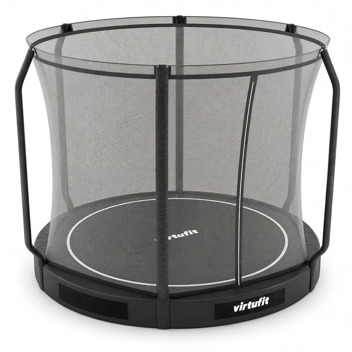 VirtuFit Inground Trampoline 251 cm Inclusief Veiligheidsnet - Tweedekans