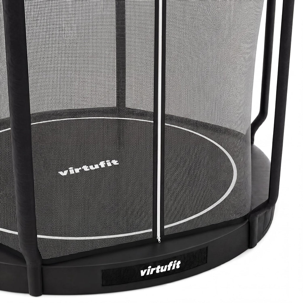 VirtuFit Inground Trampoline 251 cm Inclusief Veiligheidsnet - Tweedekans