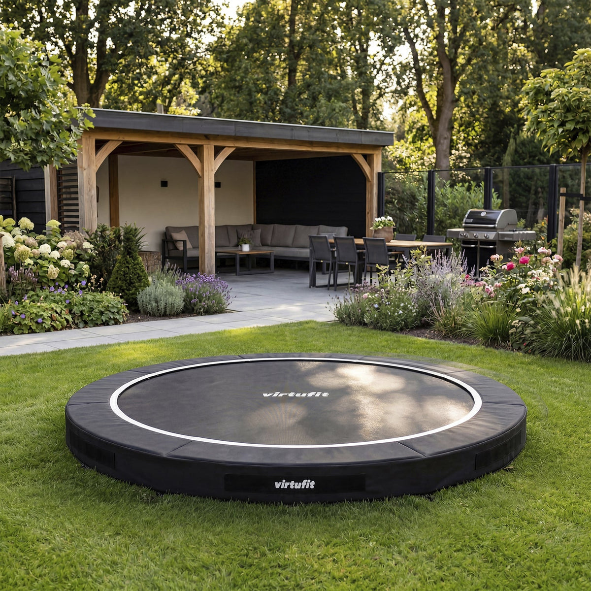 VirtuFit Inground Trampoline 251 cm - Zonder Veiligheidsnet - Tweedekans