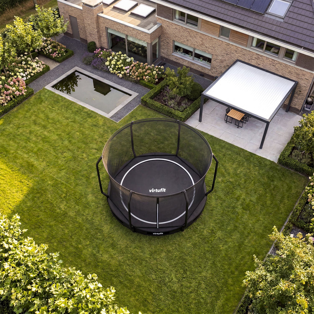 VirtuFit Inground Trampoline 305 cm - Inclusief Veiligheidsnet - Tweedekans