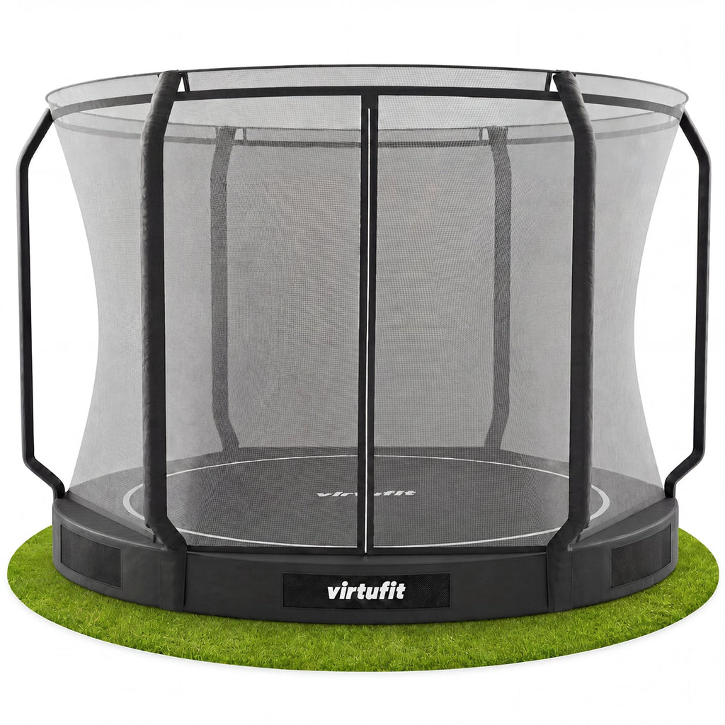 VirtuFit Inground Trampoline 305 cm - Inclusief Veiligheidsnet - Tweedekans