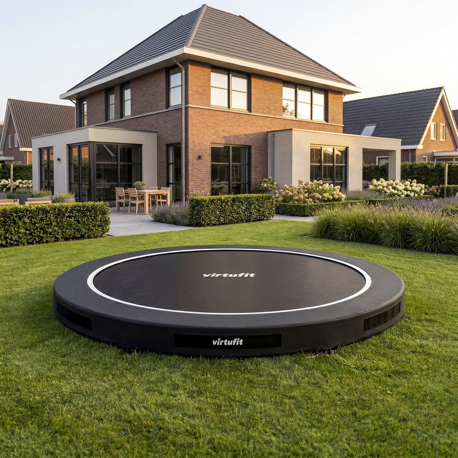 VirtuFit Inground Trampoline 366 cm - Zonder Veiligheidsnet - Tweedekans