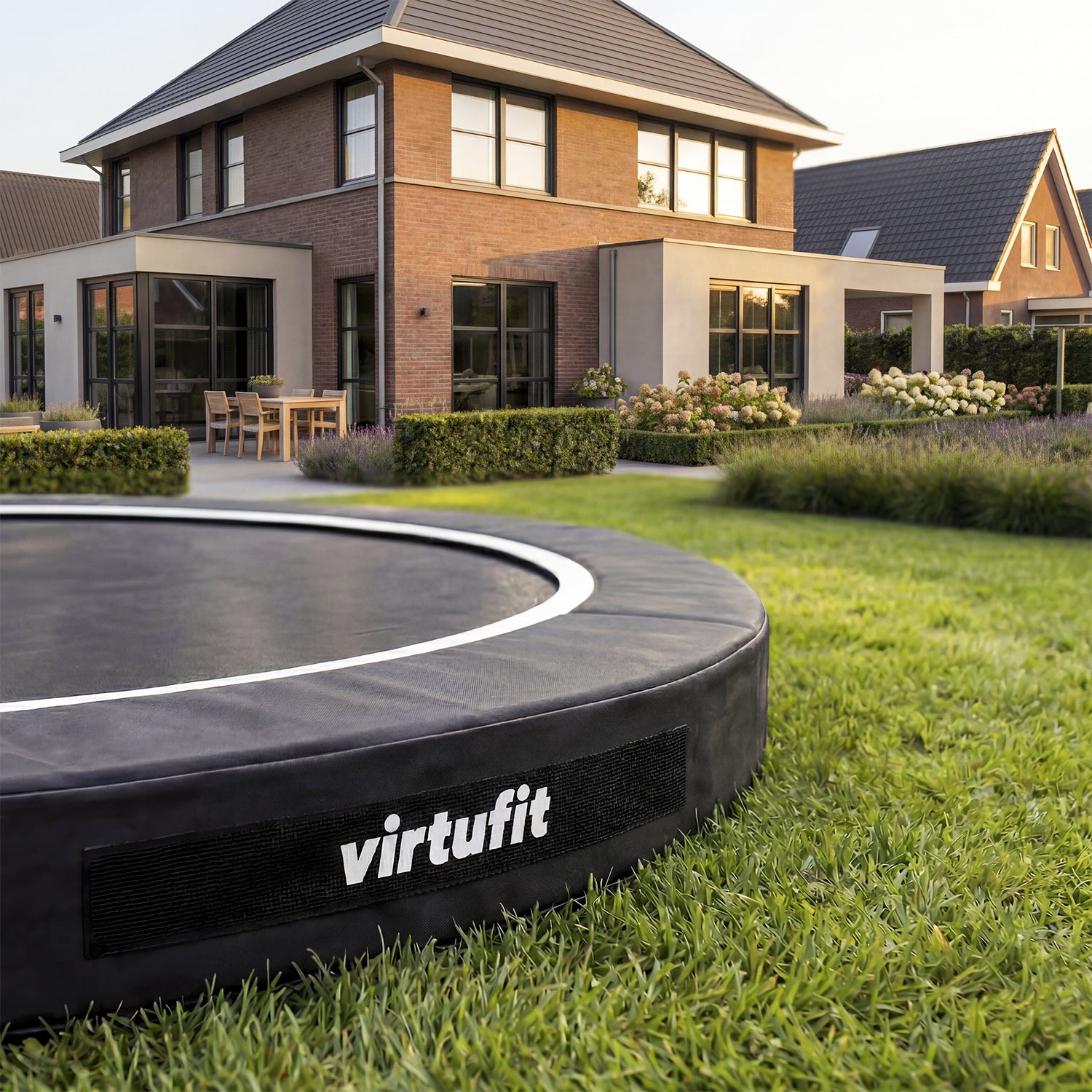 VirtuFit Inground Trampoline 366 cm - Beschermrand
