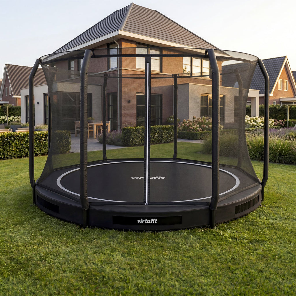 VirtuFit Veiligheidsnet Inground/Groundlevel Trampoline 366 cm - Tweedekans