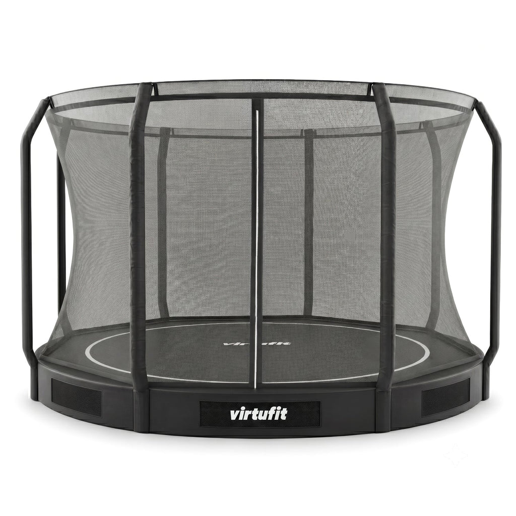 VirtuFit Inground Trampoline 366 cm cm Inclusief Veiligheidsnet - Tweedekans