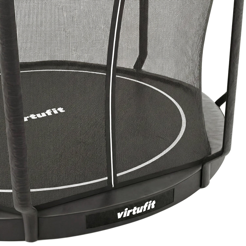 VirtuFit Inground Trampoline 366 cm cm Inclusief Veiligheidsnet - Tweedekans