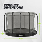 VirtuFit Inground Trampoline 366 cm cm Inclusief Veiligheidsnet