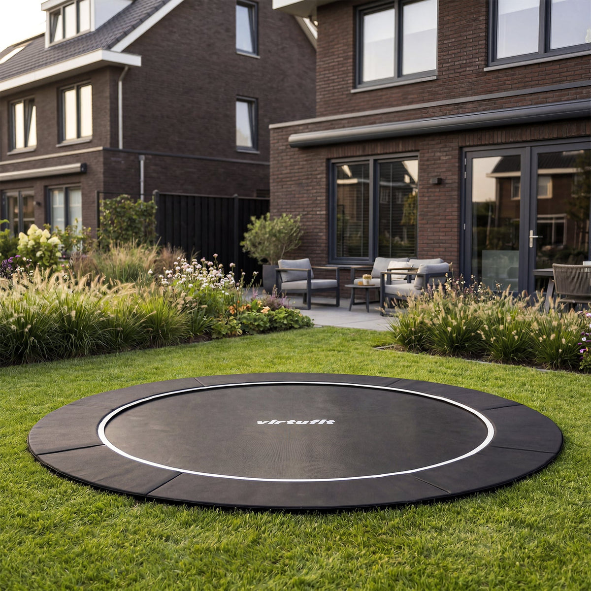 VirtuFit Groundlevel Trampoline 251 cm - Tweedekans