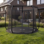 VirtuFit Groundlevel Trampoline 251 cm Inclusief Veiligheidsnet - Tweedekans