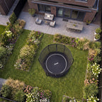 VirtuFit Groundlevel Trampoline 251 cm Inclusief Veiligheidsnet - Tweedekans