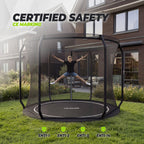 VirtuFit Flatground Trampoline 251 cm Inclusief Veiligheidsnet