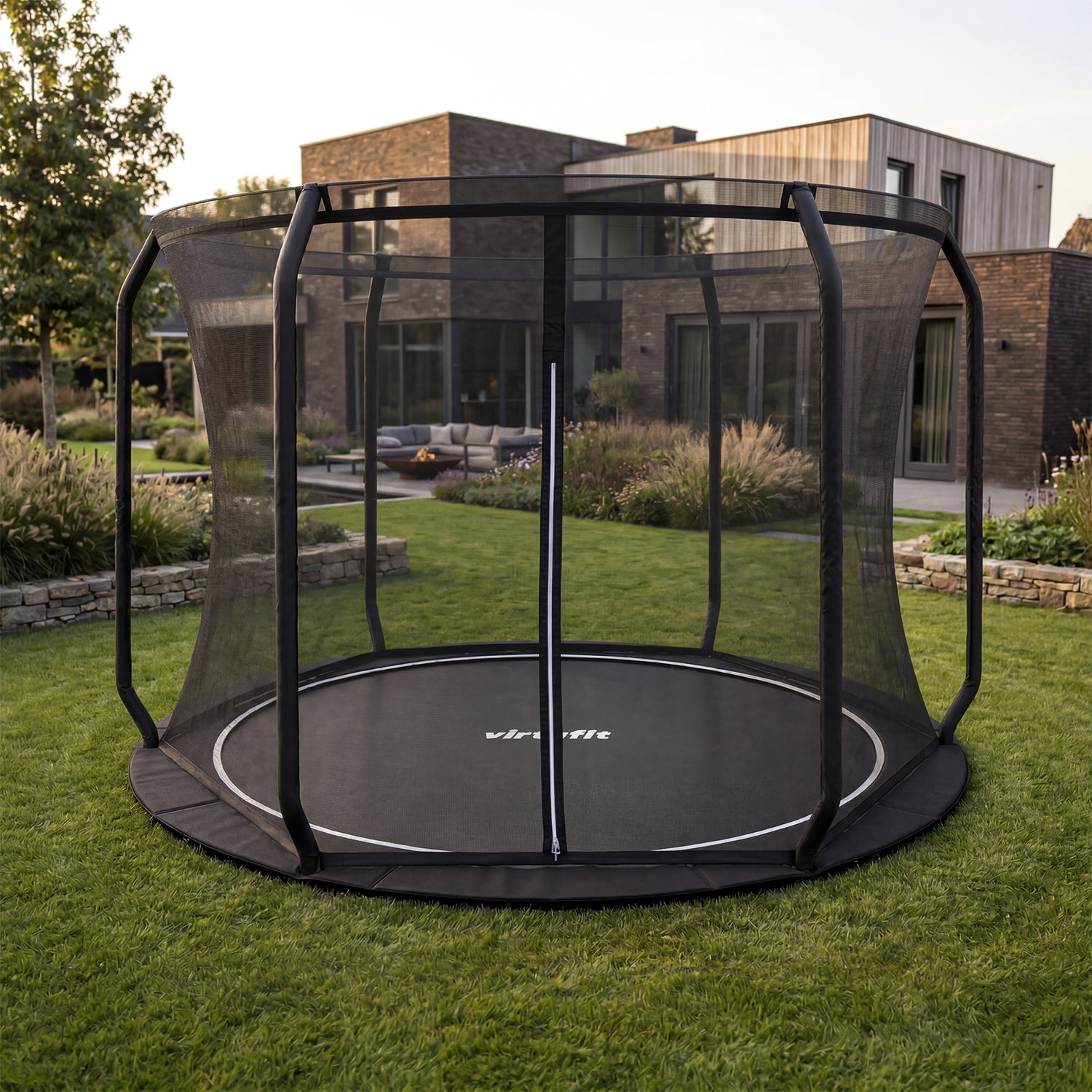VirtuFit Veiligheidsnet Inground/Groundlevel Trampoline 305 cm
