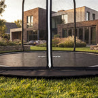 VirtuFit Groundlevel Trampoline 305 cm Inclusief Veiligheidsnet - Tweedekans
