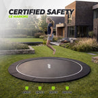 VirtuFit Groundlevel Trampoline 305 cm - Tweedekans