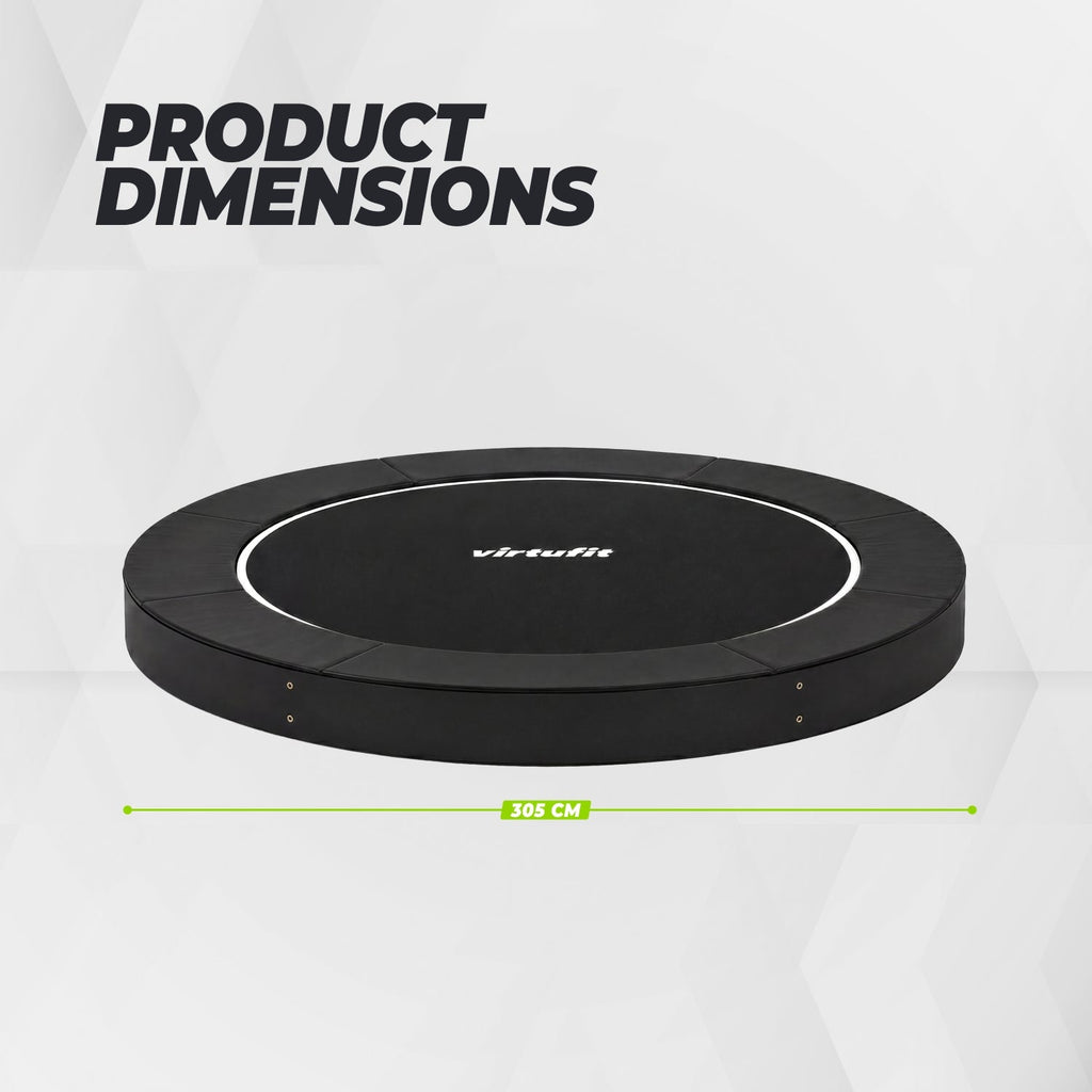 VirtuFit Groundlevel Trampoline 305 cm - Tweedekans