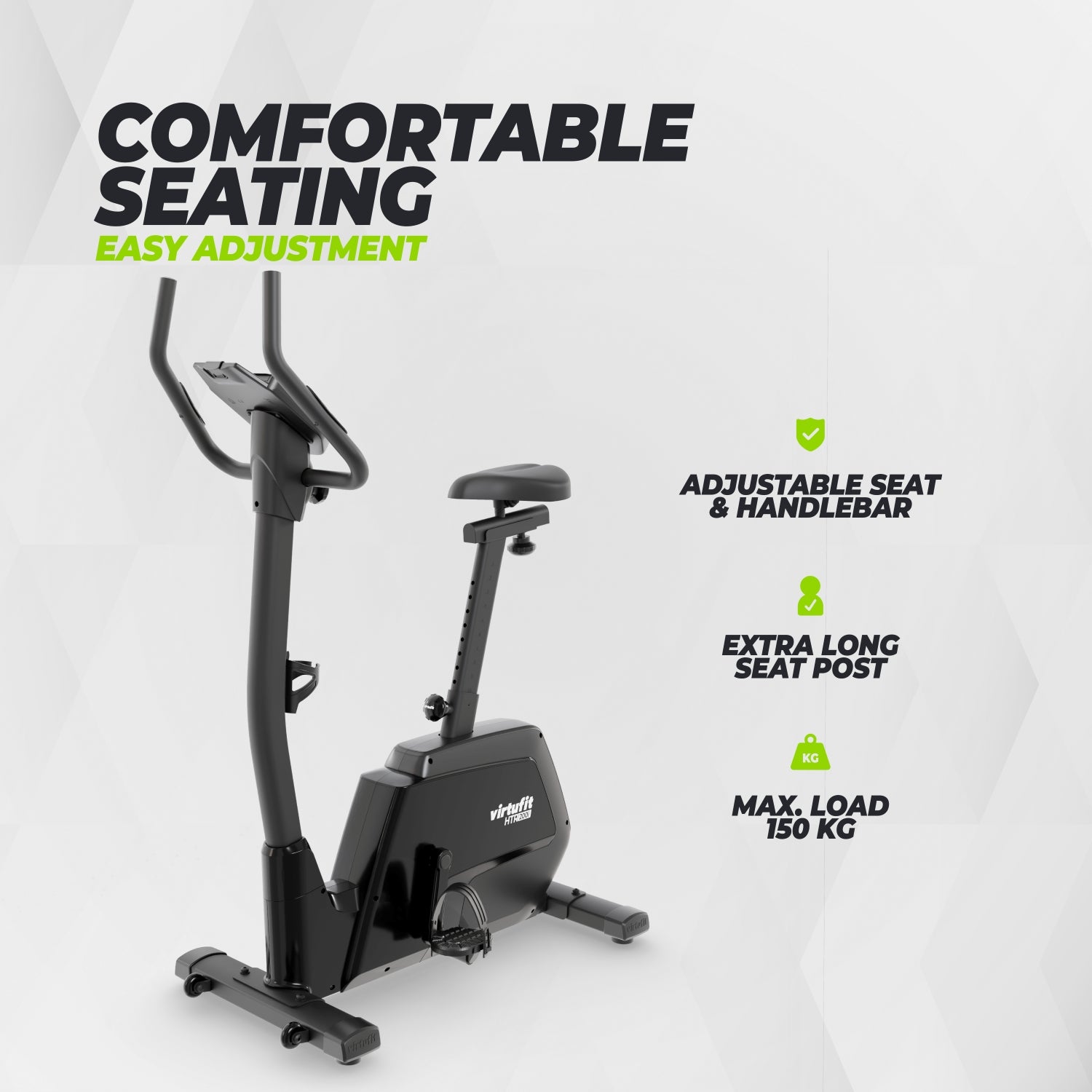 VirtuFit HTR200i Ergometer Hometrainer (HTR 2.0)