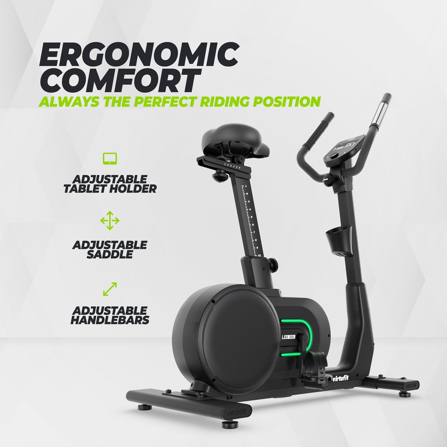 VirtuFit LEB300i Low Entry Bike - Ergometer Hometrainer