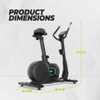 VirtuFit LEB300i Low Entry Bike - Ergometer Hometrainer