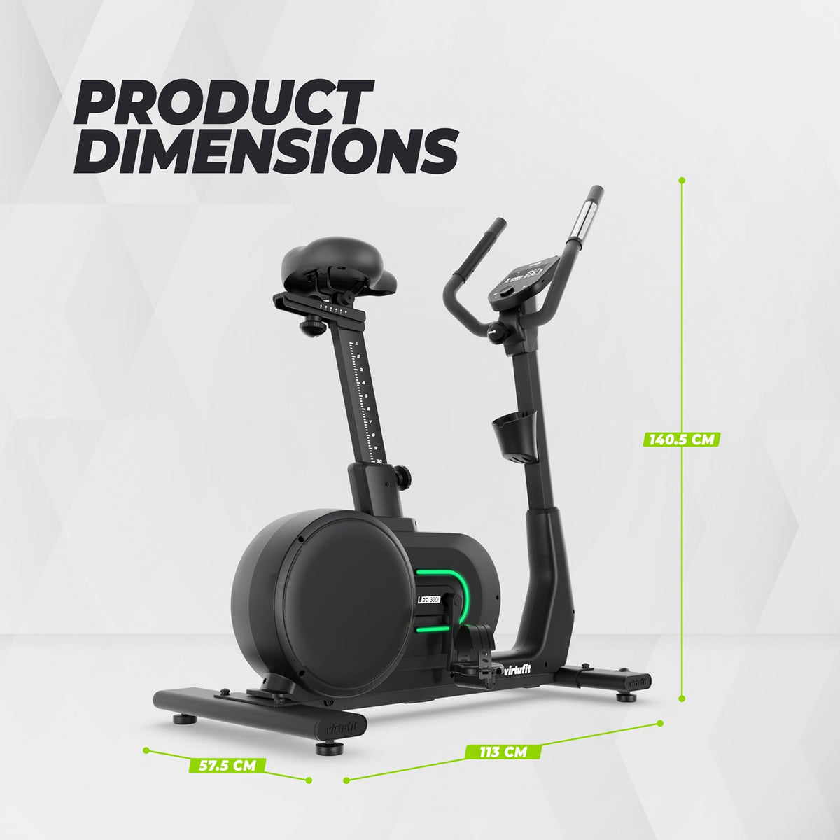 VirtuFit LEB300i Low Entry Bike - Ergometer Hometrainer - Tweedekans