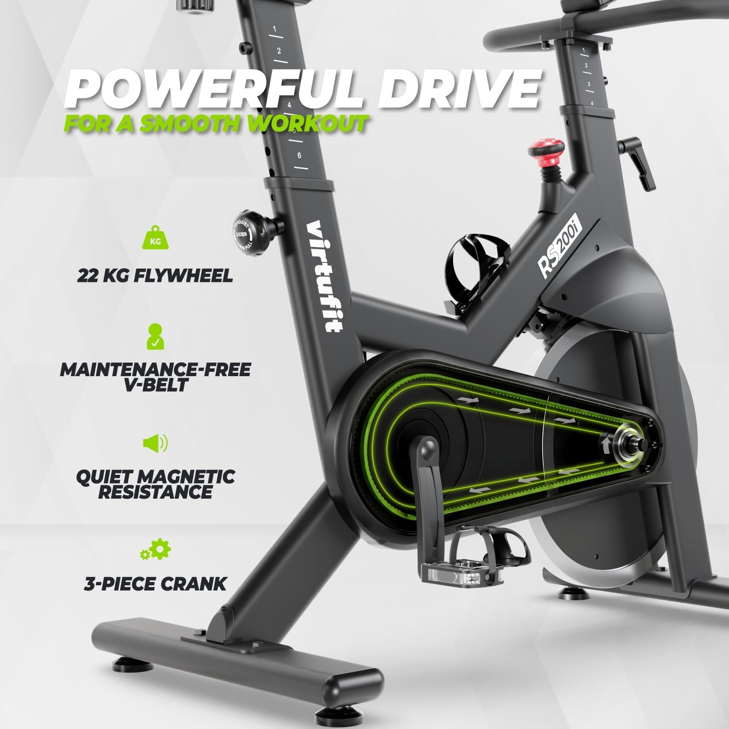VirtuFit RS200i Indoor Cycle - 2026 model (Etappe 1)
