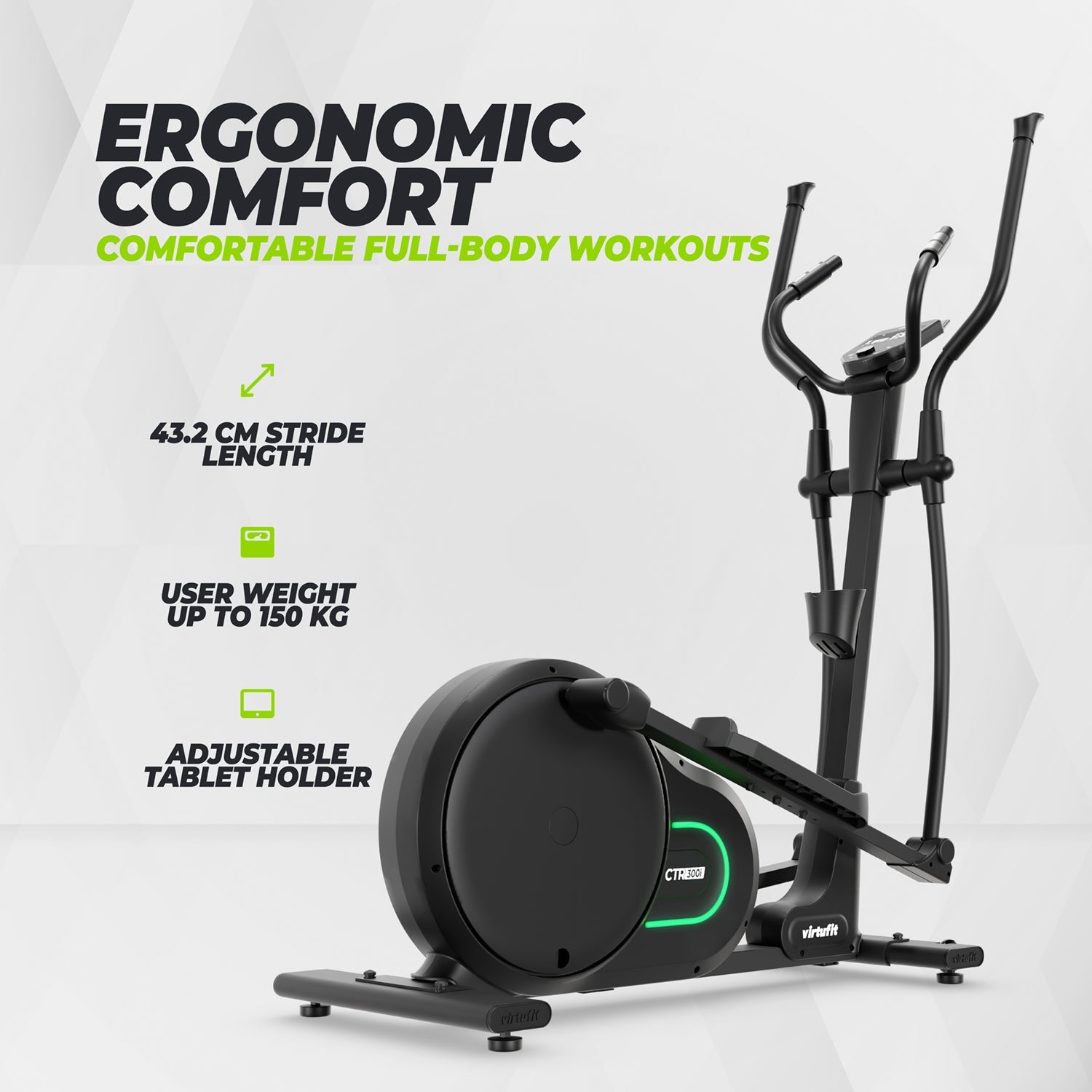 VirtuFit CTR300i Ergometer Crosstrainer (Total Fit)
