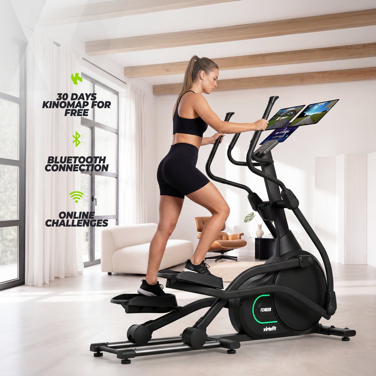 VirtuFit FDR300i Ergometer Crosstrainer