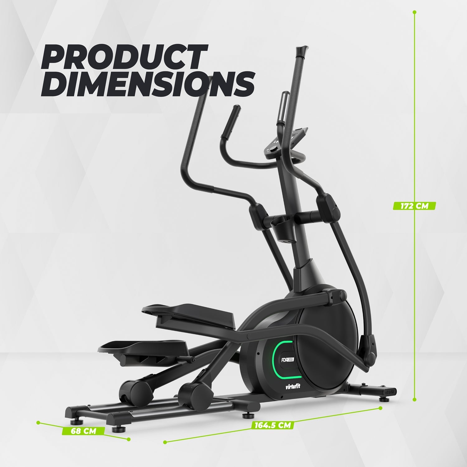 VirtuFit FDR300i Ergometer Crosstrainer