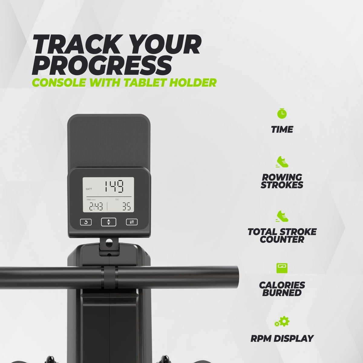 VirtuFit ROW200i Roeitrainer - Magnetische roeimachine (ROW450) - Tweedekans
