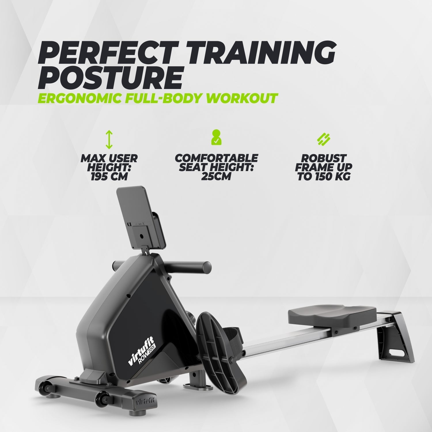 VirtuFit ROW200i Roeitrainer - Magnetische roeimachine (ROW450)