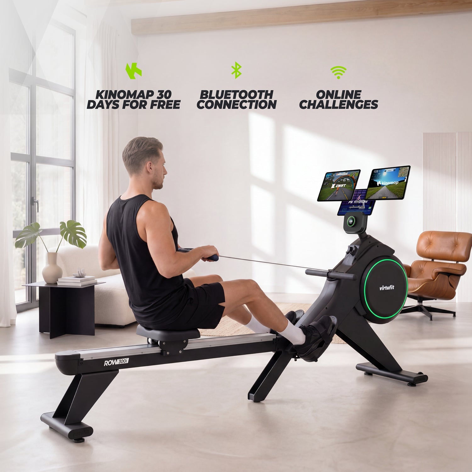VirtuFit ROW300i Roeitrainer (Semi Pro)