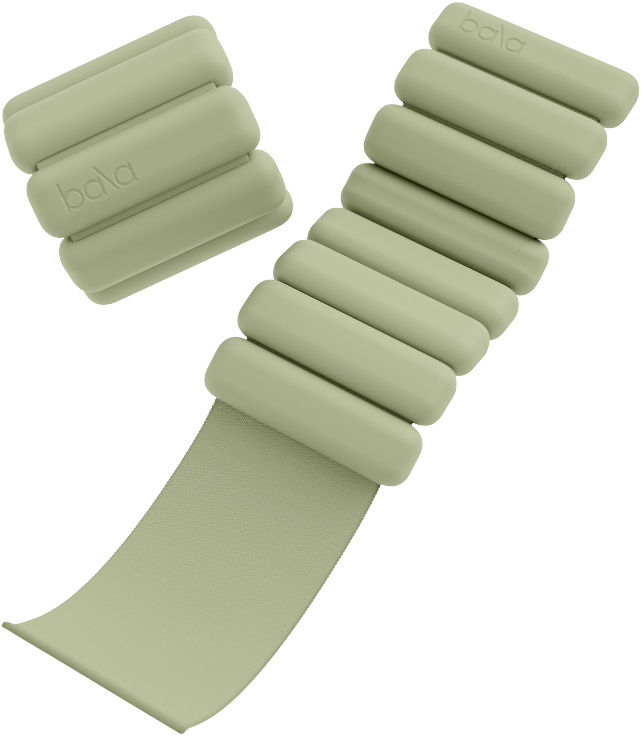 Bala Bangles Enkel- en Polsgewicht - Sage/Groen