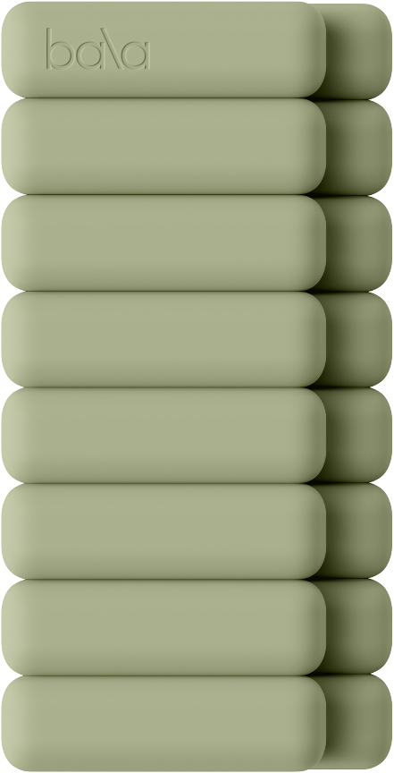 Bala Bangles Enkel- en Polsgewicht - Sage/Groen - Afbeelding 5