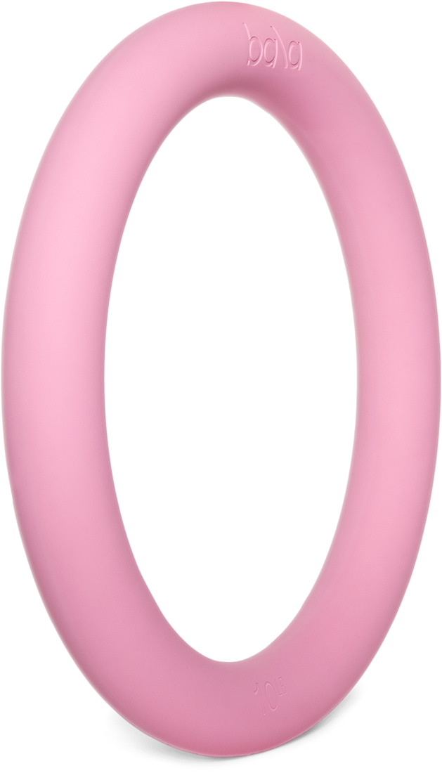 Bala The Power Ring - Kettlebell/Dumbbell - Blush/Roze - 4,5 kg