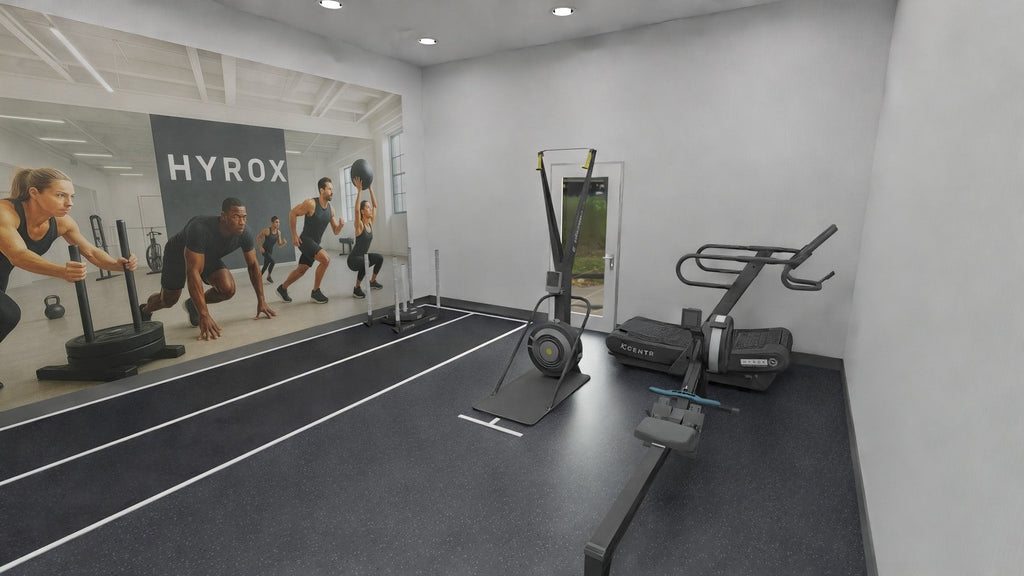 Centr x HYROX Perform Turf - 2 banen met eind zones - zonder logo