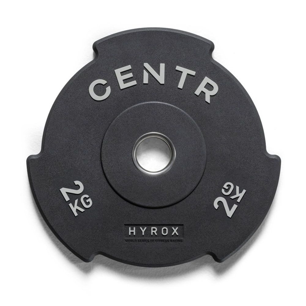 Centr x Hyrox Top Bumper Plate - 2 kg