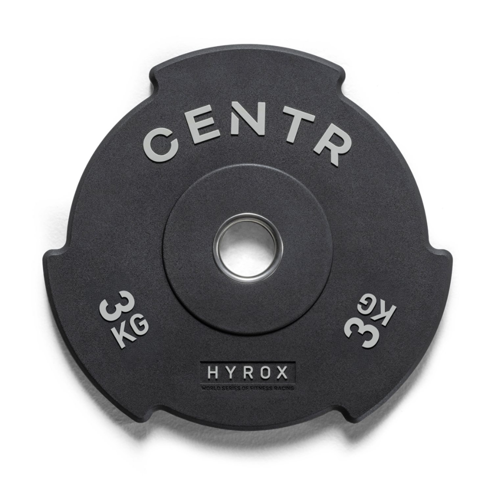 Centr x Hyrox Top Bumper Plate - 3 kg