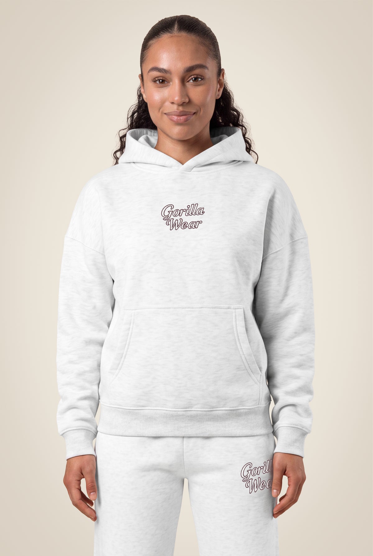 Gorilla Wear Skye Hoodie - Hellgrau