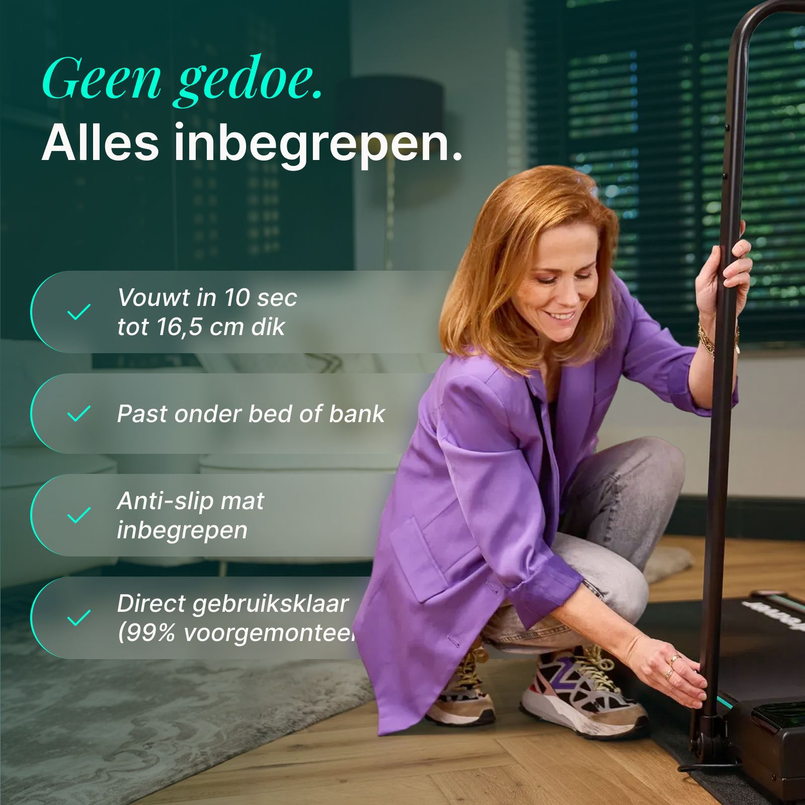 Dreaver Elevate Pro Loopband - Inklapbaar - Voor Thuis