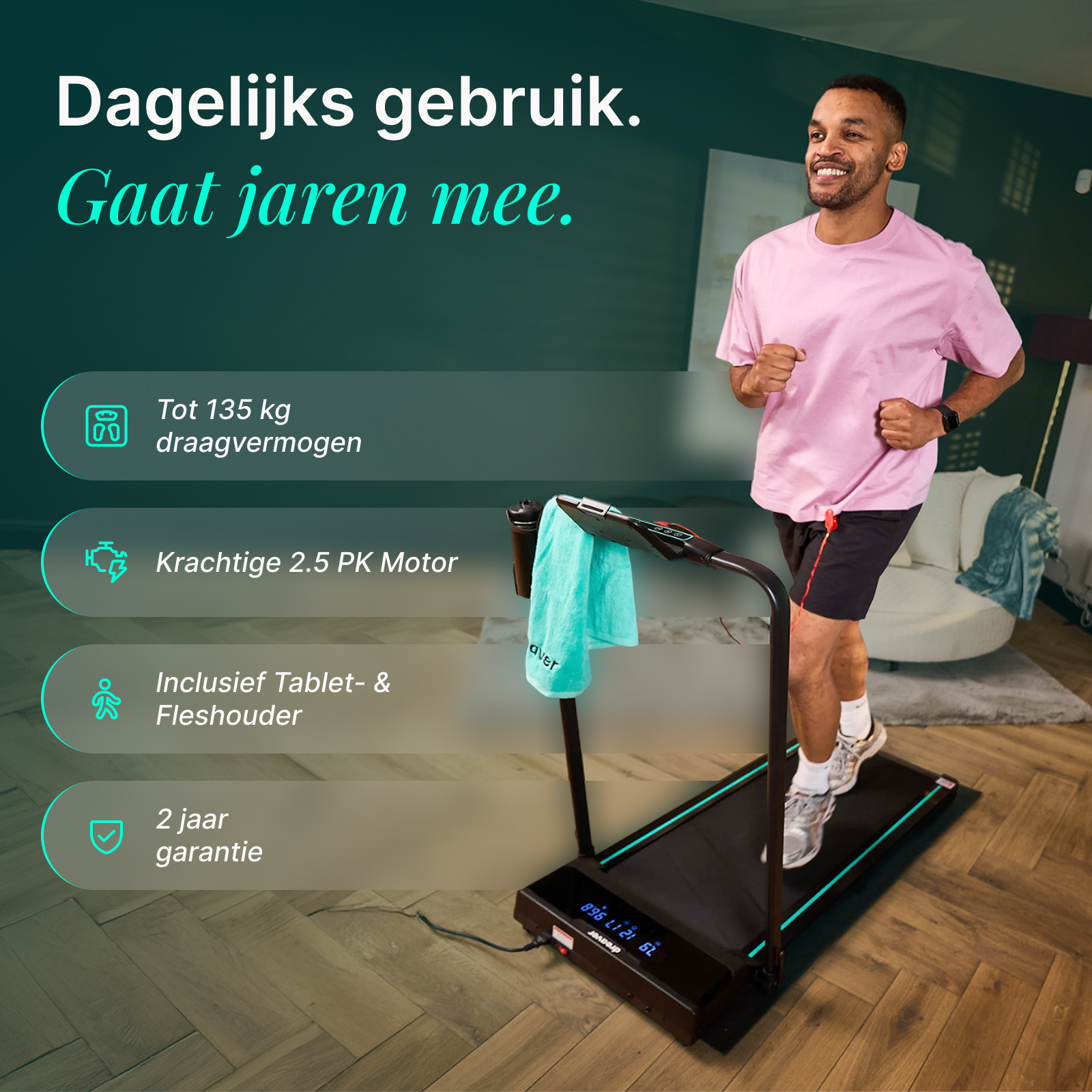 Dreaver Elevate Pro Loopband - Inklapbaar - Voor Thuis